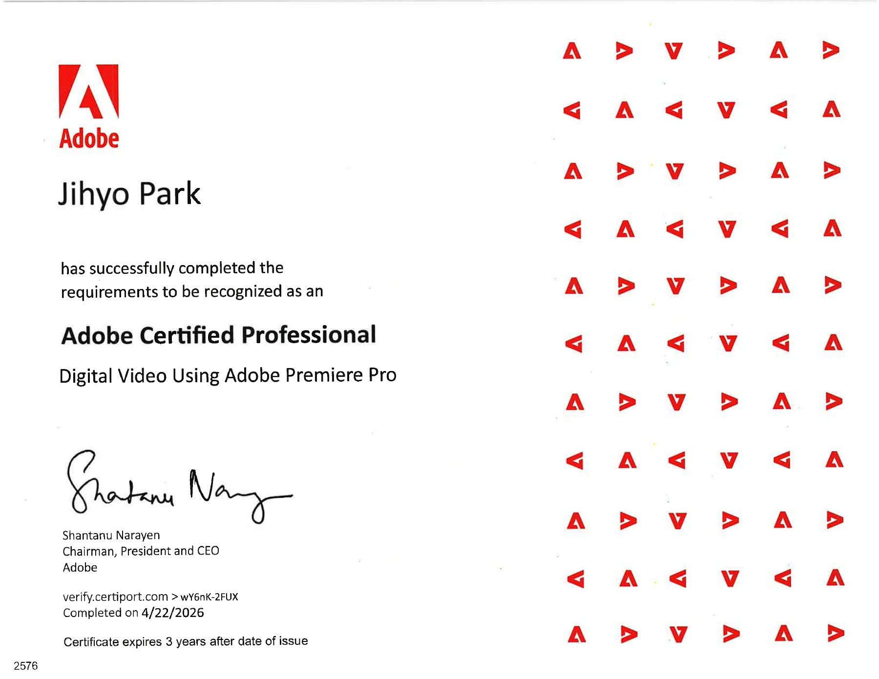 Adobe Certified Professional
